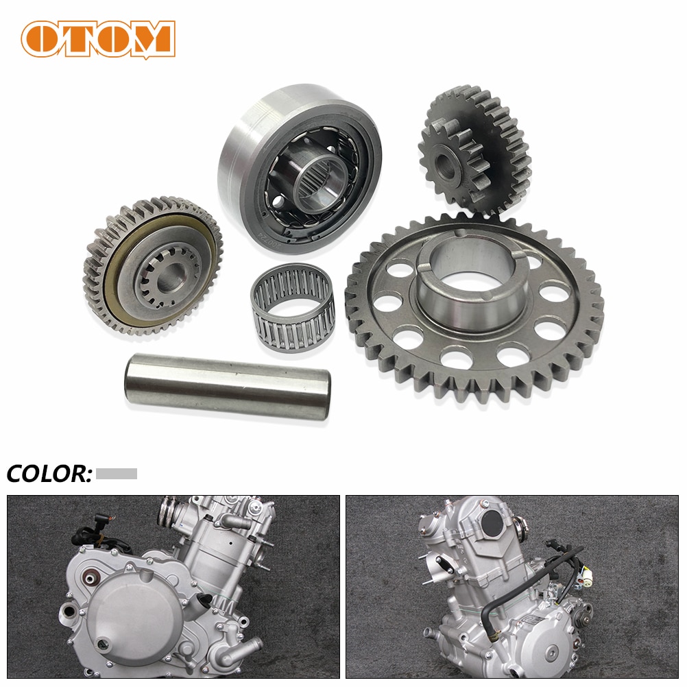 

Комплект сцепления OTOM NC450 для двигателя мотоцикла, Электрический пластина стартера с двойной шестерней, игольчатый подшипник для ZONGSHEN