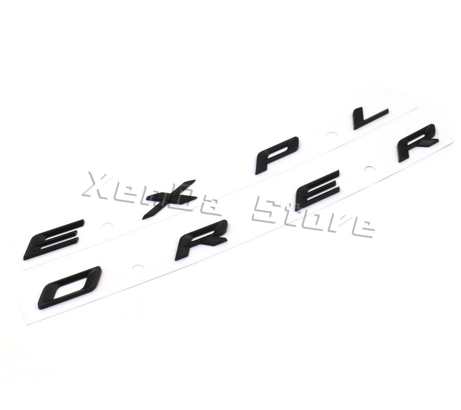 

2020 2021 2022 2023 новые буквы эмблемы логотип значок для Ford Explorer крышка переднего капота автомобиля Обложка наклейки аксессуары