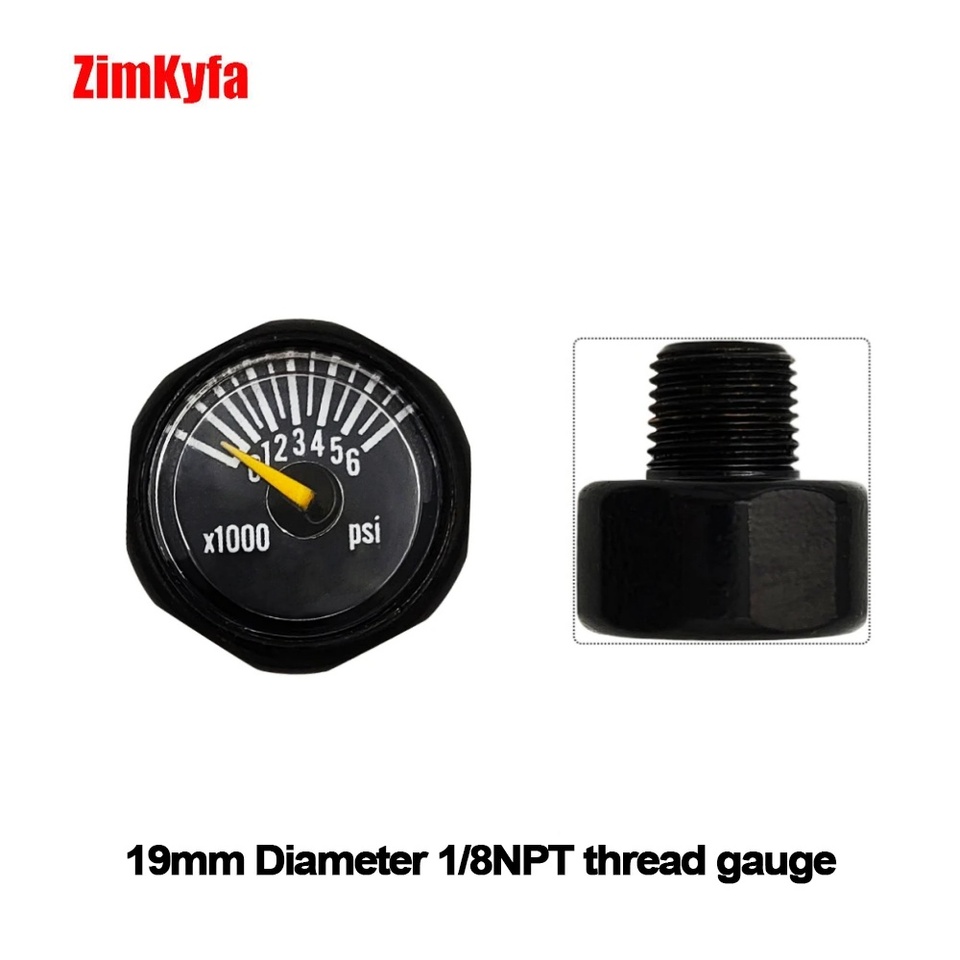 

ZimKyfa Воздушный мини-манометр 300/350 бар