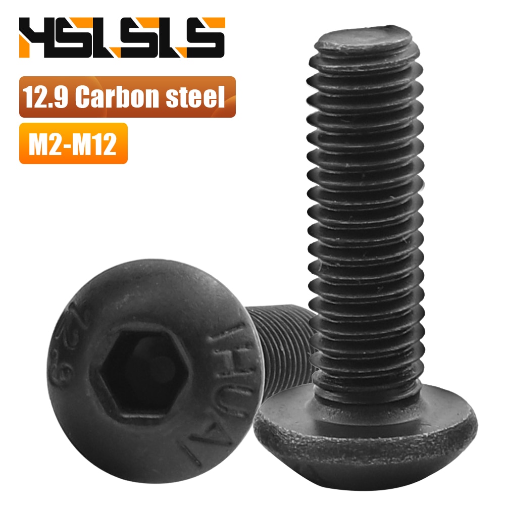 

Болты шестигранные HSLSLS 1-50 шт., углеродистая сталь M2-M8