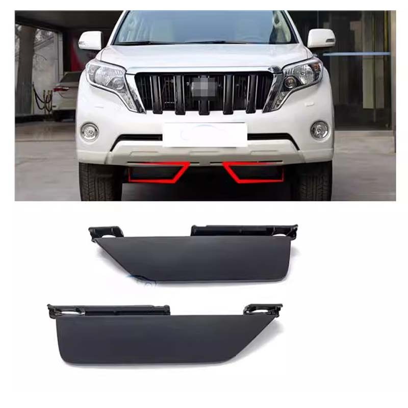 

Для Toyota Prado LC150 2010-2020 передний бампер нижний дефлектор перегородка передний спойлер нижняя защитная панель украшение