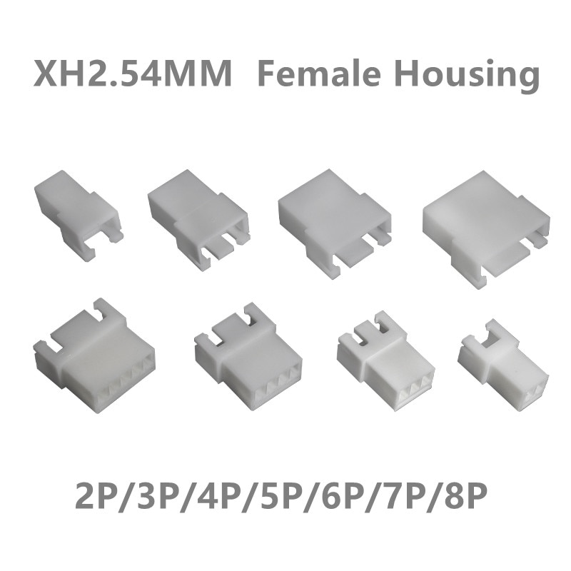 

XH2.54 разъем, 2-8 контактов, пластиковый корпус