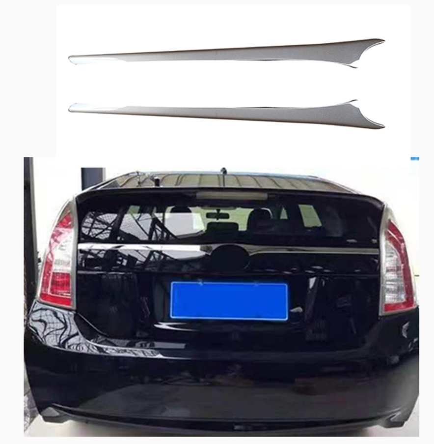 

Накладка на крышку заднего багажника автомобиля для Toyota Prius 2012-2015 годов, декоративная защита из нержавеющей стали, 2 шт.