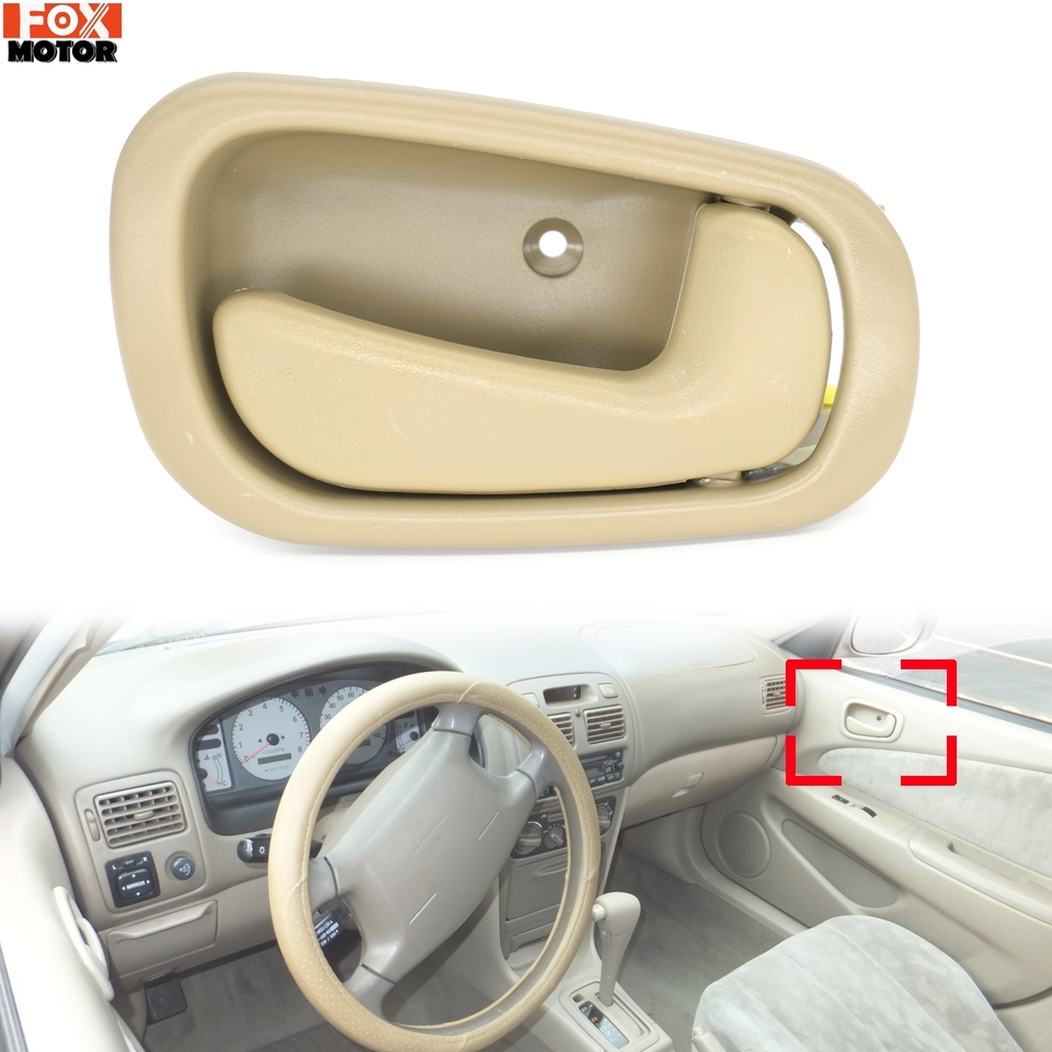 

6920502050E0 для Toyota Corolla Prizm 1998 1999 2000 2001 2002 внутренняя ручка для автомобиля Передняя Задняя правая сторона бежевый