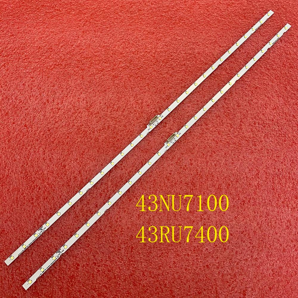 

Светодиодная лента для подсветки Samsung 43NU7100 2 шт.