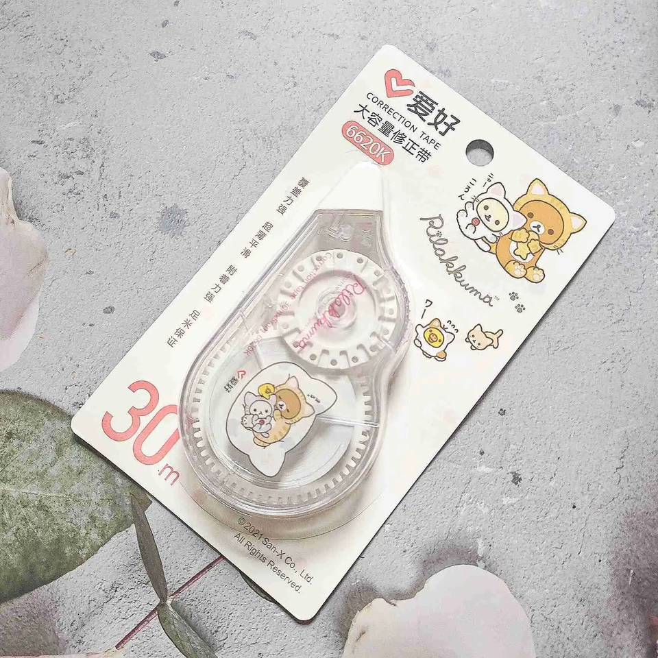 

AIHAO 6620K Rilakkuma Корректирующая Лента 30 М Симпатичные Офисные Школьные Принадлежности Milly Correccion Tapes Канцелярск...