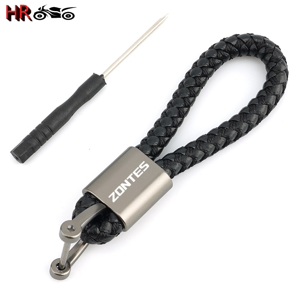 

Мотоциклетный плетеный веревочный брелок для ключей Zontes G1 125 ZT125 G1 ZT125U ZT 125 U ZT 310R 310X ZT310R, брелок для ключей, аксессуары