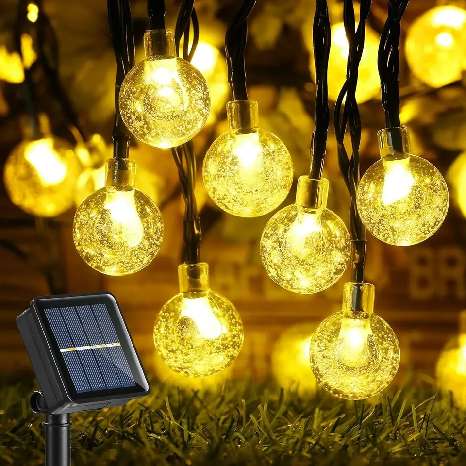 

Солнечные LED-гирлянды IEEYEEY с кристаллами
