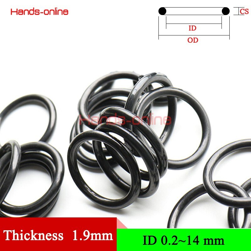 

Резиновые уплотнительные кольца Hands-online 1.9mm