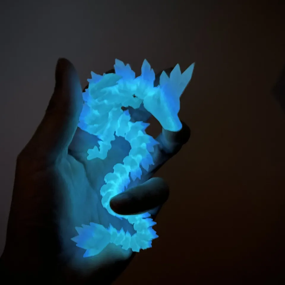 

3D-печатный китайский дракон