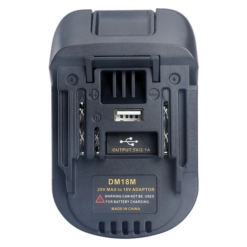 

Адаптер аккумулятора DM18M для DEWALT, MAKITA
