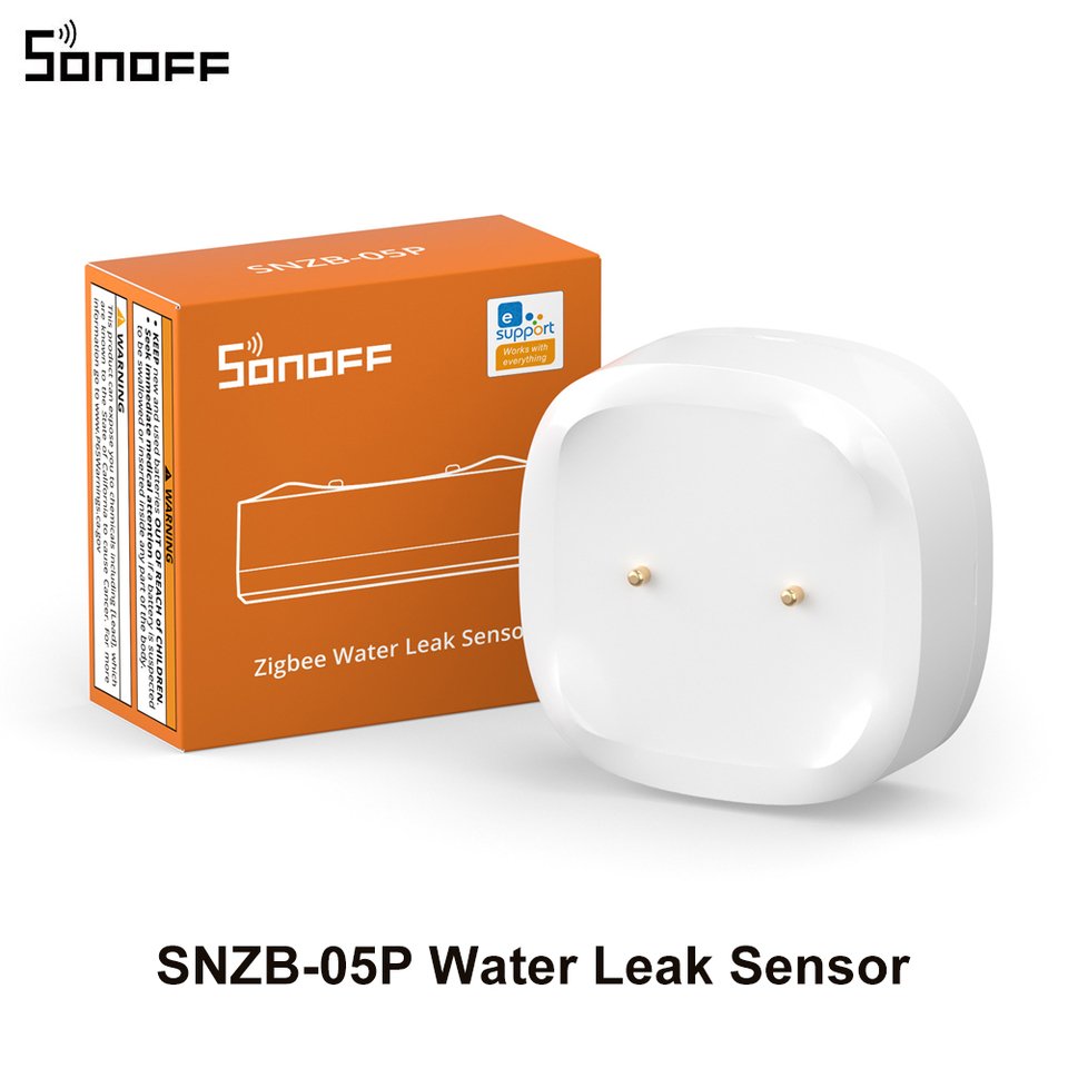 

SONOFF SNZB-05P Датчик утечки воды
