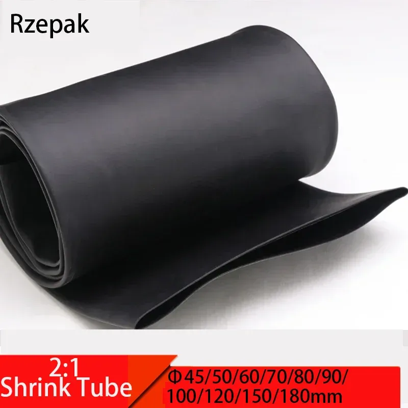 

Термоусадочная трубка PE черная 2:1 45-180 мм 1 м
