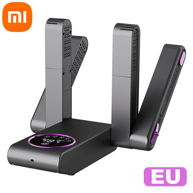 

Xiaomi Сушилка для обуви Портативная электрическая сушилка для обуви и ботинок Складная конструкция Умный дисплей для обуви Перчатки Шапки Носки Лыжные ботинки