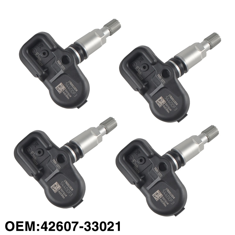 

Система мониторинга давления в шинах, TPMS, с датчиком 42607-33021, 315 МГц, с PMV-107J, для Toyota Лексус IS250-RX350, GS, 4260733021