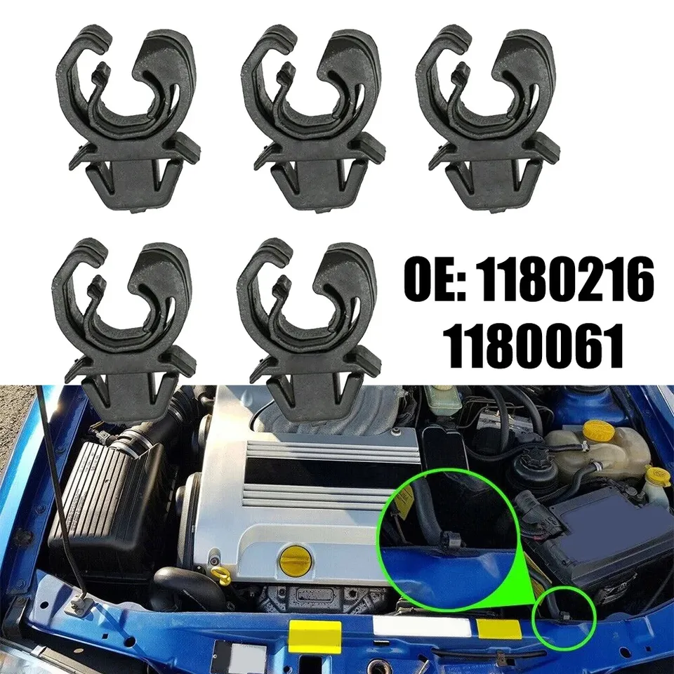 

5 шт., зажимы для капота автомобиля Vauxhall, Opel 1180216 1180061 1180181 09114314