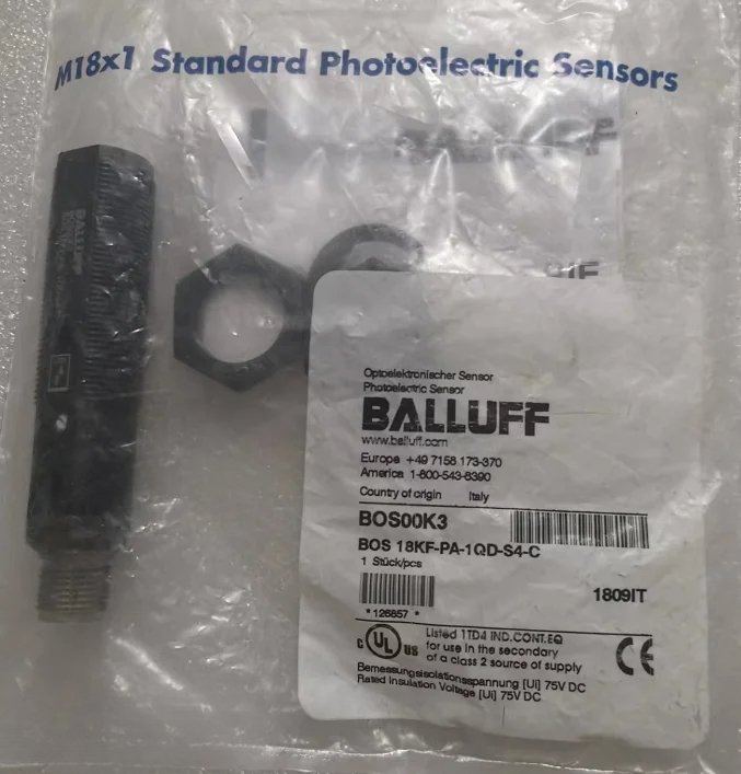 

Для BALLUFF BOS00K3 BOS 18KF-PA-1QD-S4-C Датчик оригинал