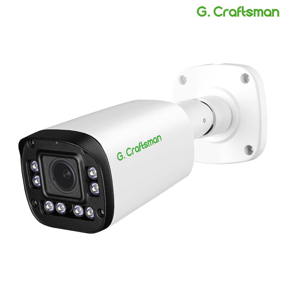 

G.Craftsman 5X POE IP-камера Sony 5Мп 4K с двусторонней связью