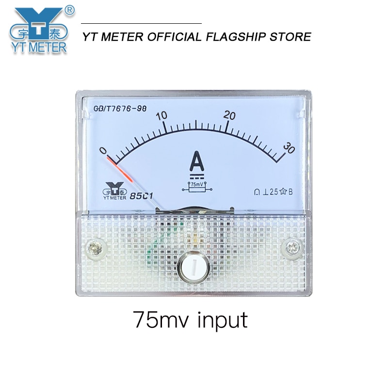 

YTMETER Амперметр DC со стрелкой 30-1000A