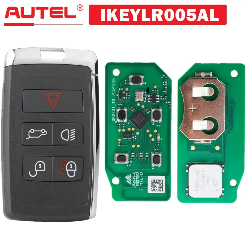 

Autel IKEYLR005AL для смарт-ключа Land Rover Style, 315/433 МГц, 5 кнопок