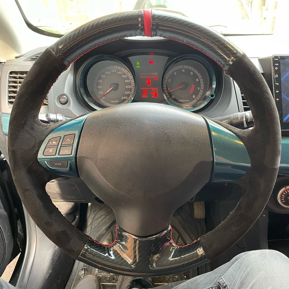 

Оплетка для рулевого колеса, оплетка для Mitsubishi Colt Pajero Sport Lancer EX 10 Outlander ASX Lancer X