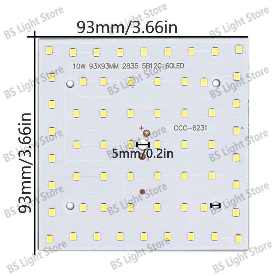 

Светодиодная плата BING&SEN 10 Вт холодного белого цвета для панельного светильника