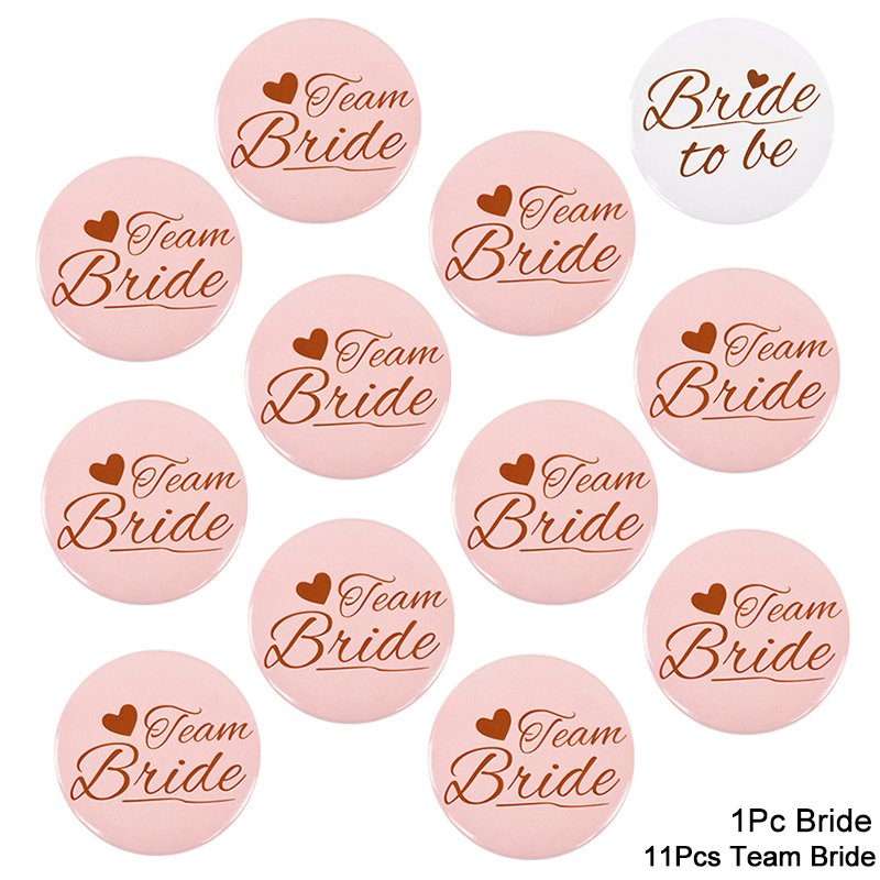 

Набор значков "Bride to be" ZQNYCY