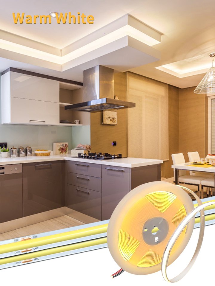 

COB светодиодная лента 12В/24В 320LED/м