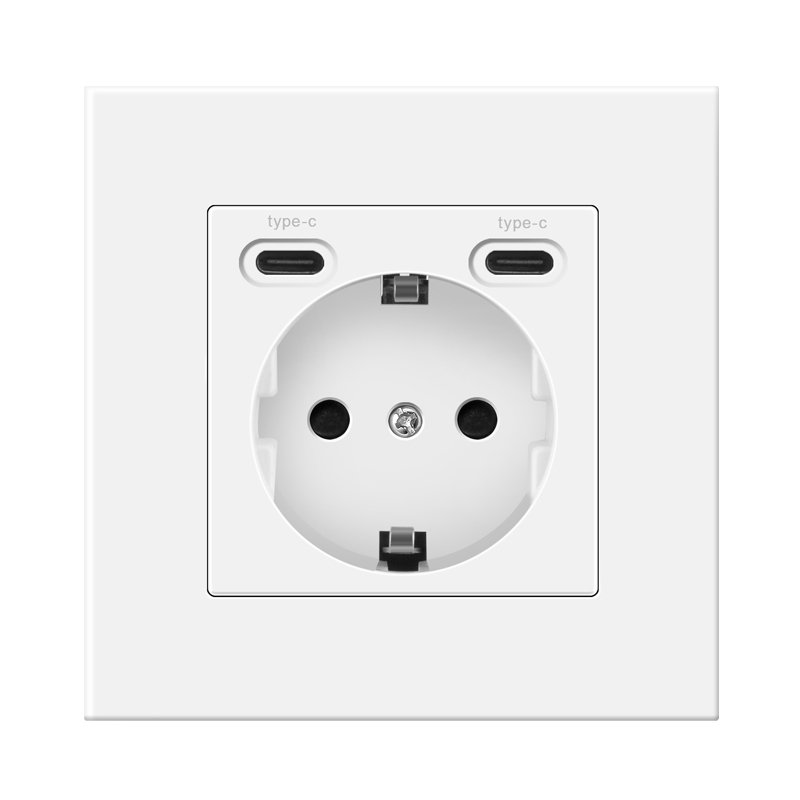 

NYWP Настенная розетка с USB 16А
