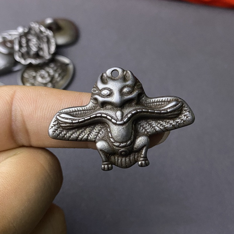 

Тибетский буддийский амулет Roc-Garuda из меди