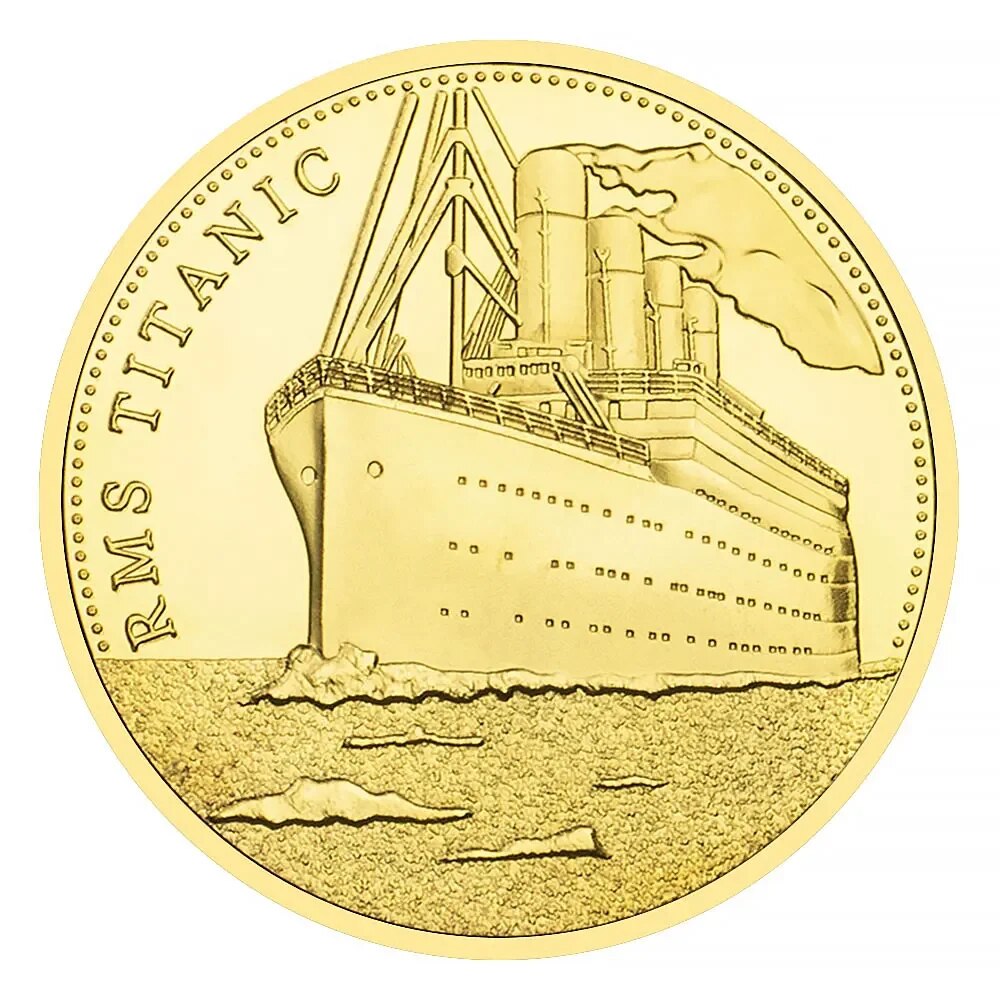 

Коллекционная монета Титаник