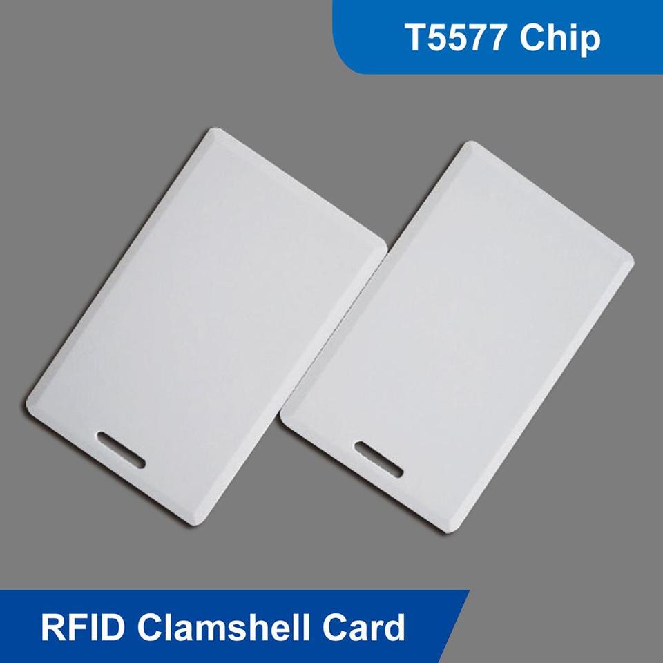 

125 кГц T5577 RFID Умная Карта Контроля Доступа Чистый Белый Чистый Этикет Чтение Запись Клон Многоразовый Ключ Дублирование ...