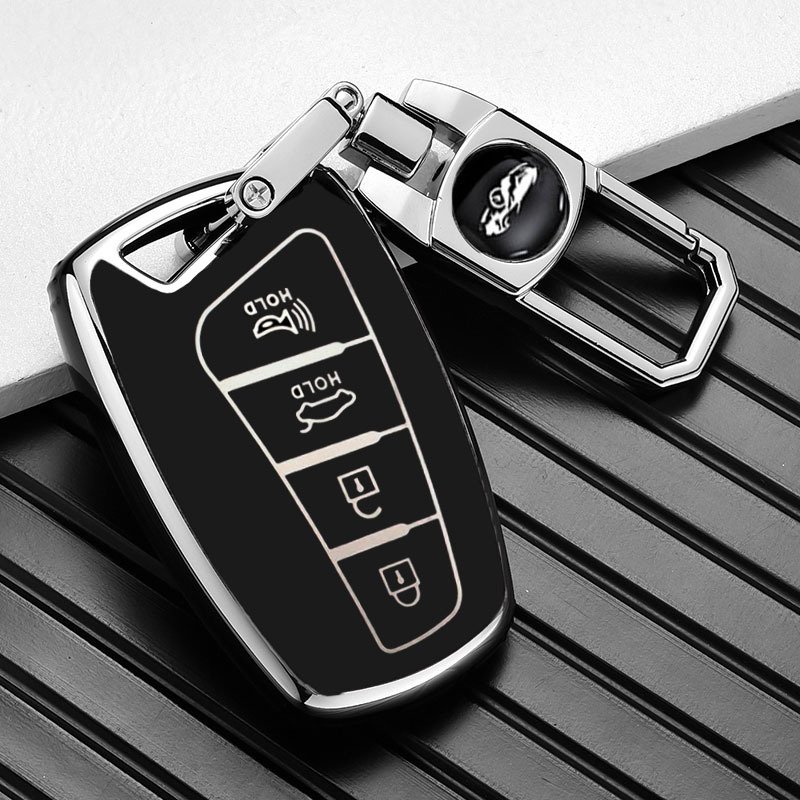 

Новинка мягкий чехол из ТПУ с дистанционным управлением для Hyundai Majesty HG Sedan Genesis G80 Santa Fe 3DM Grand SantaFe 2018 IX45 EQUUS Azera