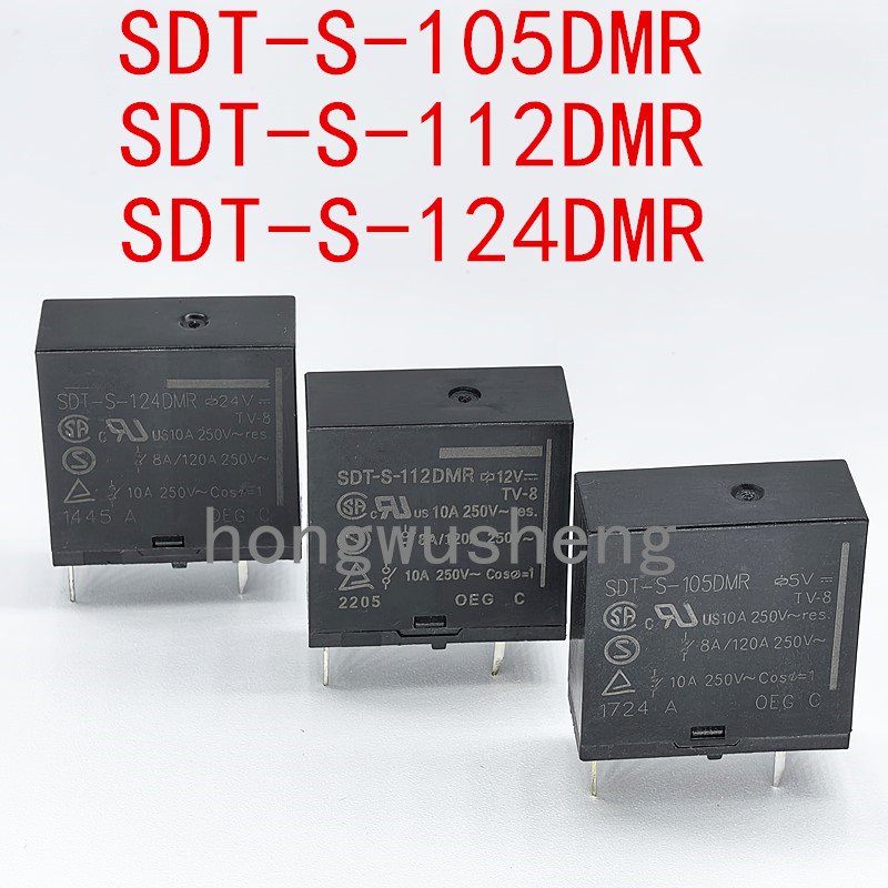 

100% Новинка, 1 шт. SDT-S-105DMR SDT-S-112DMR SDT-S-124DMR реле 10A 4 контакта