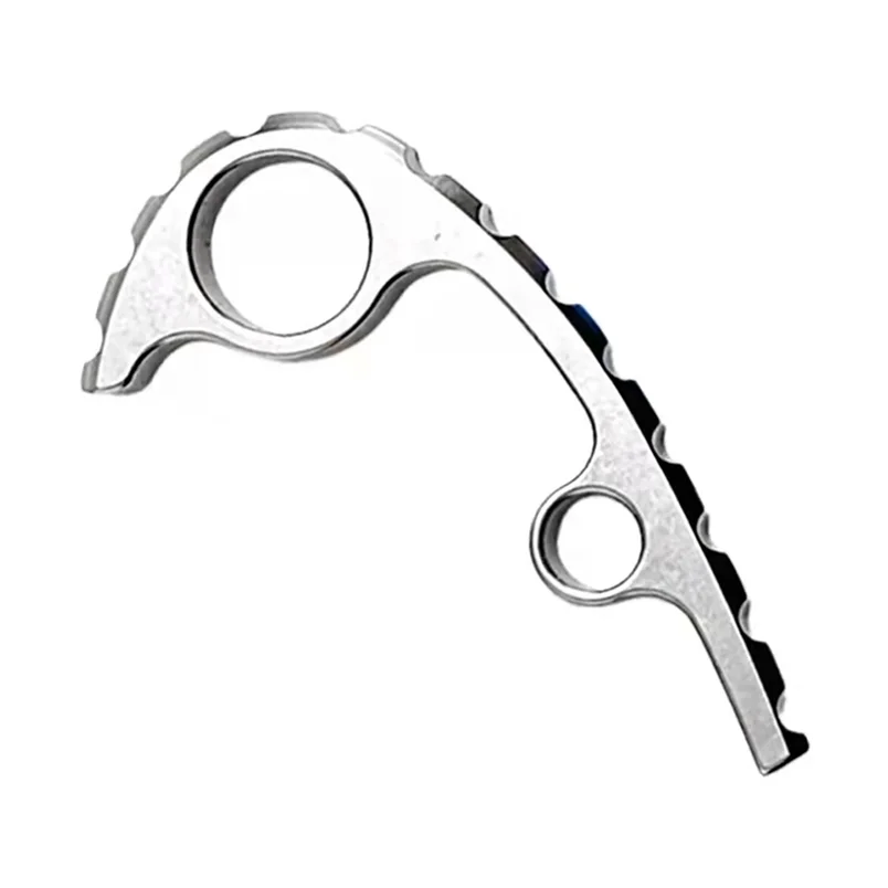 

Золотой титановый задний упор для ножей Spyderco Para3 C223