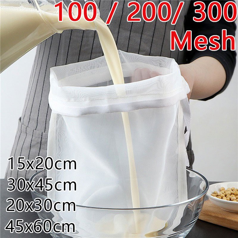 

Нейлоновые фильтрующие мешки для кухни 100/200/300 шт