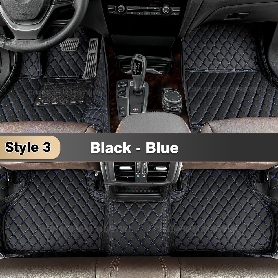 

Для Jeep Grand Cherokee WK WK2 2011-2022 21 20 19 18 17 16 15 14 13 12 Двухслойные автомобильные коврики для ног Коврики