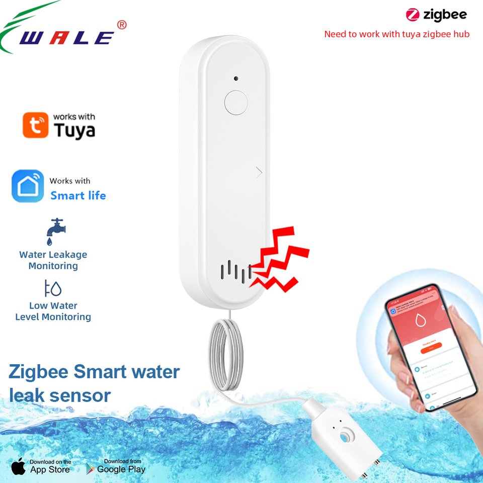 

Датчик утечки воды WALE Tuya ZigBee