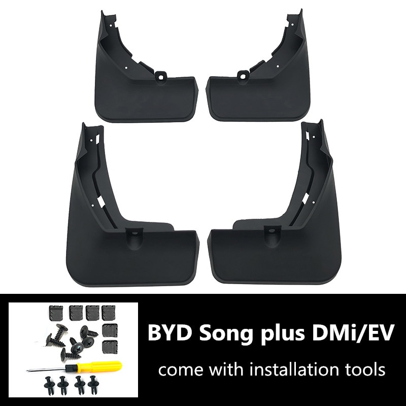 

Брызговики передние и задние для BYD Song Plus DMi EV 2023 2022 2021
