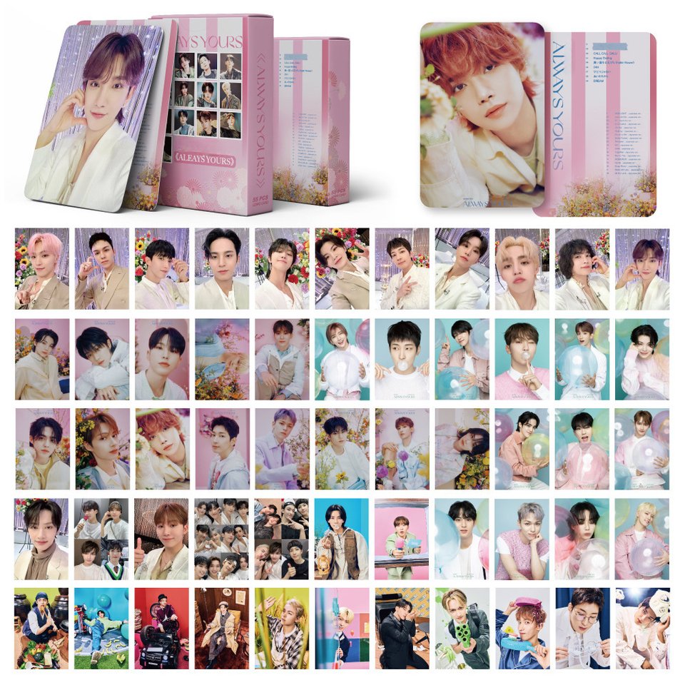 

KPOP Seven 17 Japanese Album Always Yours LOMO Card S COUPS JEONGHAN JOSHUA JUN HOSHI VERNON DINO WONWOO WOOZI DK Photo Cards