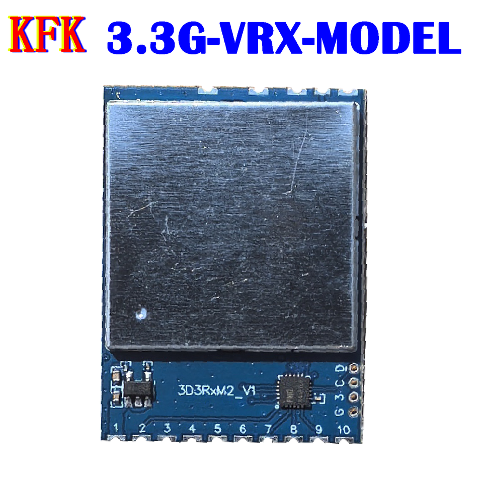 

2025новый приемник модели KFK FPV 3.3G 16CH VRX 3.3 ГГц RF