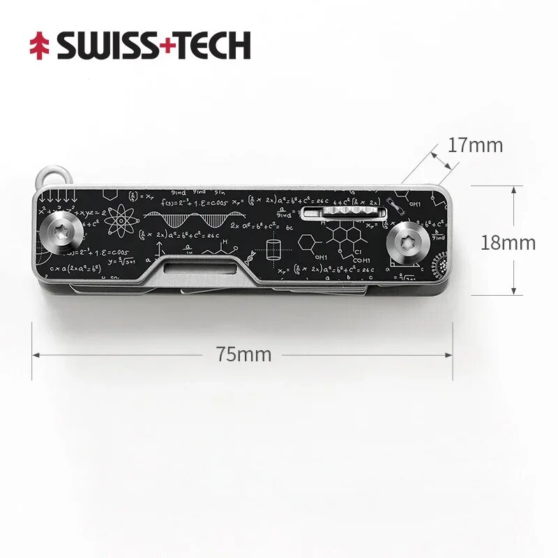 

BAIHUABAO Мультитул Swiss Tech 9 в 1