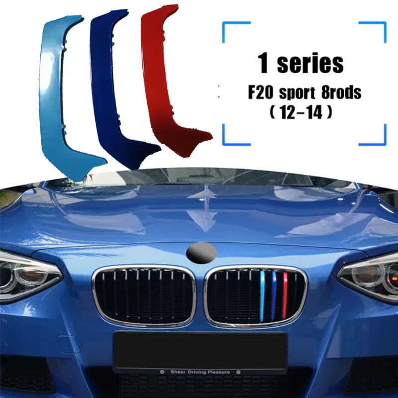 

3 Шт. Гоночные Решетки Из АБС-пластика Для BMW F20 F21 F40 Series 1 E87 E82 E81 E88 2004-2023 M Sport Strip