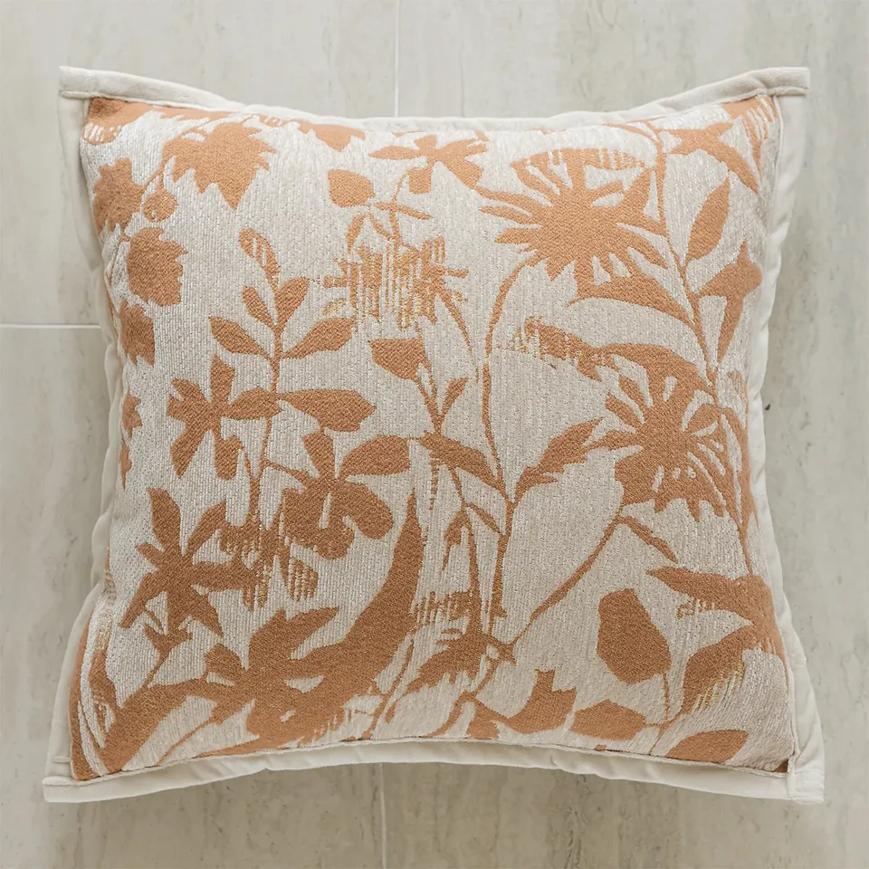 

Чехол на подушку efundeal floral abstract velvet chenille 45x45