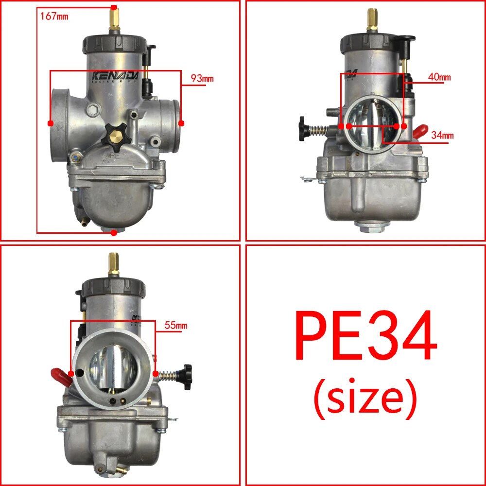 

PE32 PE34 Pwk Pwm Ksr Nsr Pe 200cc-450cc 2/4-тактный карбюратор двигателя для Koso Keihin Honda Cr480 Kawasaki Yamaha Suzuki
