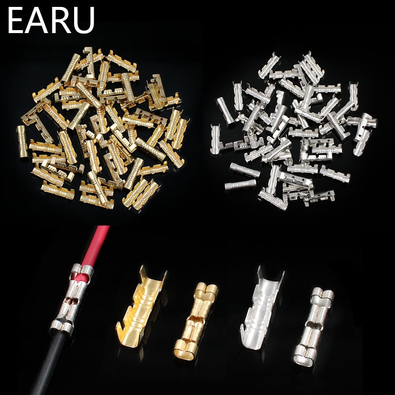 

Обжимные клеммы EARUELECTRIC DJ453B латунные 100 шт.