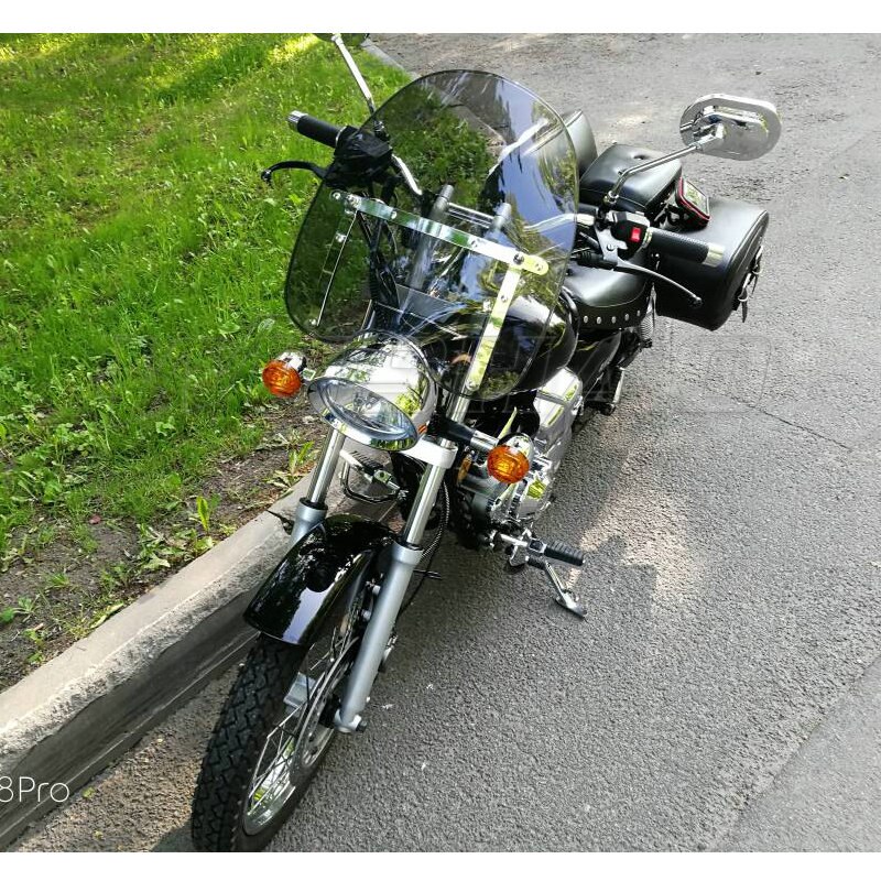

Лобовое стекло мотоцикла для Yamaha Drag Star Classic XVS 650 1100 125 250 XVS650 XVS1100 1997-2007 годов выпуска, фиксированный экран на руле