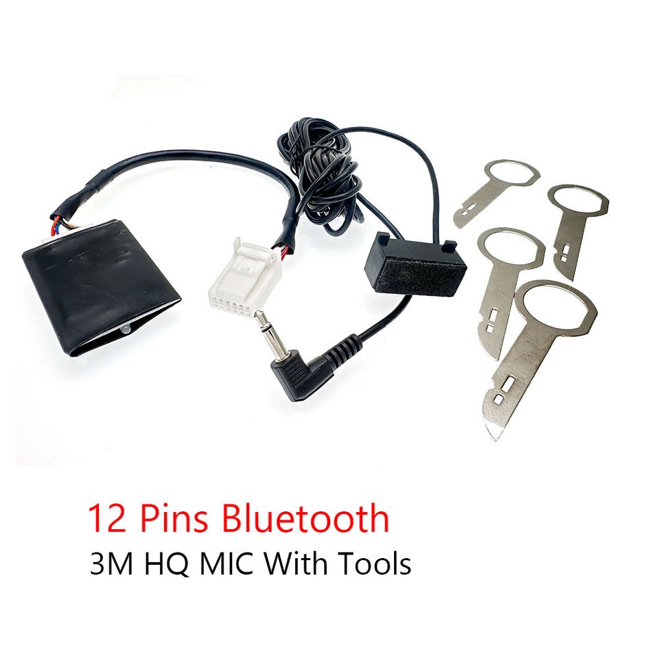 

Автомобильный Bluetooth 5,0 комплект AUX гарнитура адаптер для смены CD кабель для Toyota 6 + 6 12 контактов RAV4 Corolla Avensis Auris Camry AVRCP радио