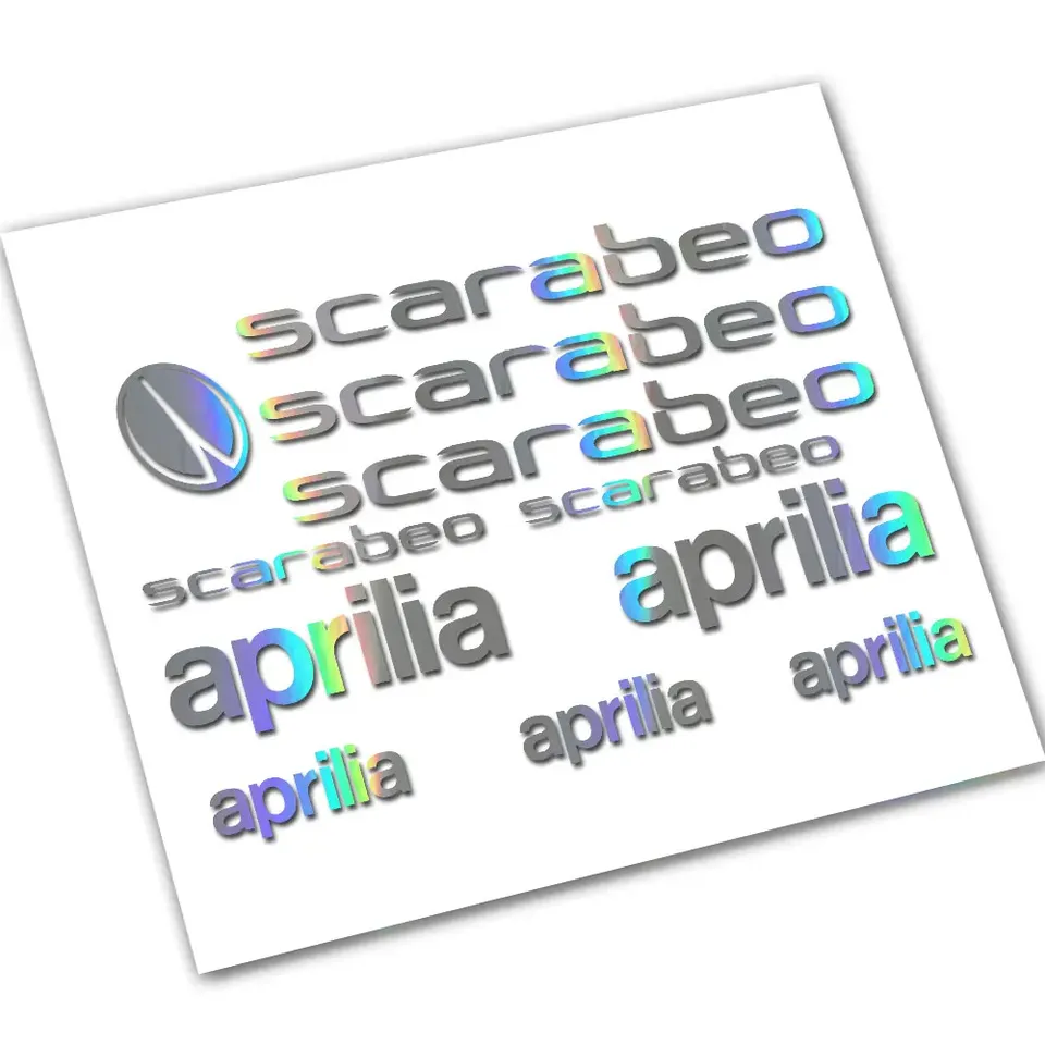 

For Aprilia SCARABEO Motorcycle Decal Compatible Stickers - Choose Color