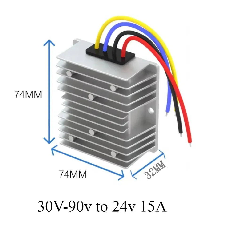 

kangwobei DC/DC Converters понижающий преобразователь напряжения 30-90в в 24в